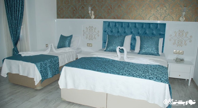 نمای اتاق دلوکس تریپل هتل اورجو	